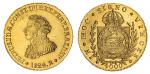 Brazil. Pedro I (1822-1831), 4,000 Reis, 1824-R, 8.03g, Uniformed bust left, date and mint mark belo