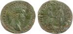 ROMAN EMPIRE: Marcus Aurelius, 161-180 AD, AE sestertius (22.88g), Rome, 161-162 AD, RIC-823, bare h