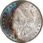 1887 Morgan Silver Dollar. MS-63 (NGC).