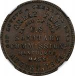 Massachusetts--Nantucket. 1864 Great Fair in the Aid of the United States Sanitary Commission. Fuld-