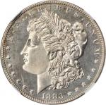 1883 Morgan Silver Dollar. Proof-61 (NGC).