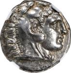 MACEDON. Kingdom of Macedon. Alexander III (the Great), 336-323 B.C. AR Drachm, Lampsakos mint, ca. 