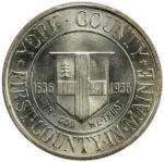 UNITED STATES: AR 50 cents, 1936, KM-189, PCGS graded MS66, York County Maine Tercentenary commemora