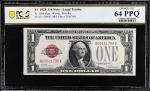 Fr. 1500. 1928 $1 Legal Tender Note. PCGS Banknote Choice Uncirculated 64 PPQ.