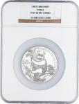 1989年熊猫银币一枚，N69