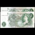 GREAT BRITAIN. Bank of England. 1 Pound, ND (1970-77). P-374g.