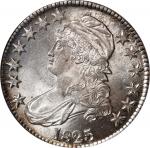 1825 Capped Bust Half Dollar. O-112. Rarity-2. MS-64 (NGC).