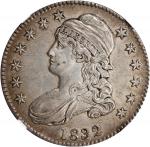 1832 Capped Bust Half Dollar. Small Letters. AU-55 (NGC).