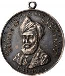 ZANZIBAR. Jubilee Silver Medal, 1936. By Fatorini’s of Birmingham. Khalifa II bin Harub. PCGS Genuin