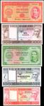 CAPE VERDE. Mixed Banks. 20 to 1000 Escudos, 1958-77. P-47, 49, 54, 55, 56. About Uncirculated to Un
