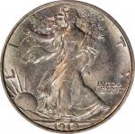 1919-S Walking Liberty Half Dollar. MS-63 (PCGS). OGH--First Generation.