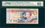 EAST CARIBBEAN STATES. Eastern Caribbean Central Bank. 20 Dollars, ND (2000). P-39m. PMG Gem Uncircu