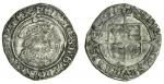 Henry VIII (1509-47), third coinage, Halfgroat, 1.20g, Bristol, m.m. -/ws, henric 8 d g ang fra z hi