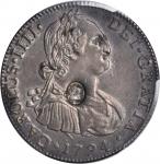 GREAT BRITAIN. Dollar, ND (1797). George III (1760-1820). PCGS Genuine--Rim Damage, AU Details Secur