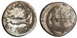 Roman Imperatorial. Mark Antony. AR Denarius, autumn 32 BC-spring 31 BC. Patrae (?). 3.25 gms. Legio