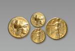 13867  古希腊马其顿王国阿西娜金币一枚，直径：16.98mm，重：8.63g，极美品