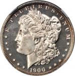 1900 Morgan Silver Dollar. Proof-66 (NGC).