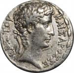 AUGUSTUS, 27 B.C.- A.D. 14. Syria, Seleucis & Pieria, Antioch. AR Tetradrachm, Year 28 of the Actian