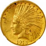 1913-S Indian Eagle. MS-62 (NGC).