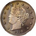 1910 Liberty Head Nickel. Proof-68 Ultra Cameo (NGC).
