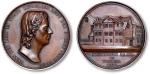 德国1847年“魏玛市政府购买席勒故居并开放为席勒纪念馆”纪念铜章一枚，高浮雕，工艺精美，金盾 PCGS SP63（86280315）
