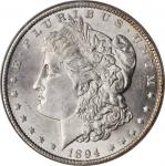 1894 Morgan Silver Dollar. MS-61 (NGC).