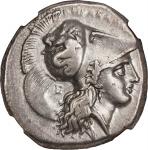 ITALY. Lucania. Herakleia. AR Stater (Nomos), ca. 281-278 B.C. NGC Ch VF. Fine Style.