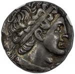 Ancients. PTOLEMAIC: Ptolemy VIII Euergetes, 145-116 BC, AR tetradrachm (13.92g), Kition, year 33 (1