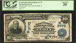 Pekin, Illinois. $10 1902 Date Back. Fr. 618. The German-American NB. Charter #3770. PCGS Very Fine 