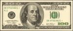 Friedberg 2178-K*. 2003 $100  Federal Reserve Star Note. Dallas. PMG Superb Gem Uncirculated 68 EPQ.