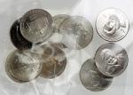 古巴钱币5披索10枚，各有不同主题，品相除个别有轻微氧化外，皆全新