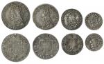 Charles II (1660-1685), Undated Maundy Set, Second Issues (4), Fourpence to Penny, c. 1660-1662 (Spi
