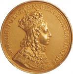 フランス(France), 1900, 金(Au),  , PCGS MS64, 未使用, UNC, ルイ16世像 金メダル 再鋳貨（モネド･パリ製） マットタイプ 1654年銘 鋳造時期不明