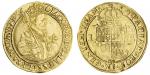 James I (1603-25), Unite, second coinage, m.m. escallop, 10.01g, crowned bust right, holding orb and
