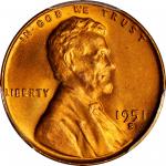 1951-S Lincoln Cent. MS-67 RD (PCGS). CAC.