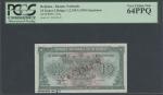Banque Nationale de Belgique, Belgium specimen 10 francs, 1st February 1943, serial number A1 000000