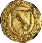 SPAIN. Dobla de la Banda, ND. Seville Mint. Juan II (1406-54). NGC MS-62.
