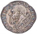 Vatican coins and medals. Clemente VII (1521-1534) Doppio carlino piviale con le figure dei Santi Pi