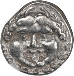 THRACE. Apollonia Pontika. AR Drachm, ca. 5th-4th Centuries B.C. NGC EF.