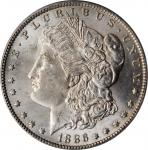 1886-O Morgan Silver Dollar. MS-63 (PCGS). CAC. OGH.