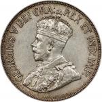 CYPRUS. 45 Piastres, 1928. London Mint. George V. PCGS AU-55.