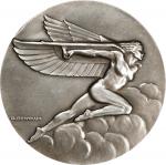 CAMEROON. Aero Club of Cameroon Douala Rally Silver Medal, 1937. UNCIRCULATED.