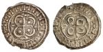 Ireland. Hiberno-Norse. AR Bracteate, ca. 1110-1150. Cross over quatrefoil, pellet in each angle, "l