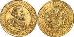AUTRICHEMatthias Ier de Habsbourg (1608-1612-1619). 10 ducats 1616, Vienne. Av. MATTHIAS D: G: R: I: