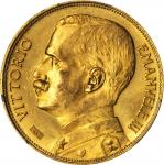 ITALY. 50 Lire, 1912-R. Rome Mint. PCGS MS-63 Gold Shield.