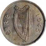 IRELAND. 6 Pence, 1945. PCGS MS-65 Gold Shield.