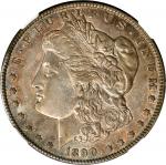 1890-CC Morgan Silver Dollar. AU-55 (NGC).