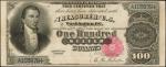 Friedberg 342. 1880 $100  Silver Certificate of Deposit. PMG Gem Uncirculated 65 EPQ.