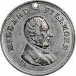 Lot of (2) 1856 Millard Fillmore Political Medals.
