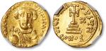 拜占庭帝国希拉克略王朝“康斯坦斯二世与君士坦丁四世”双皇像1苏勒德斯金币一枚